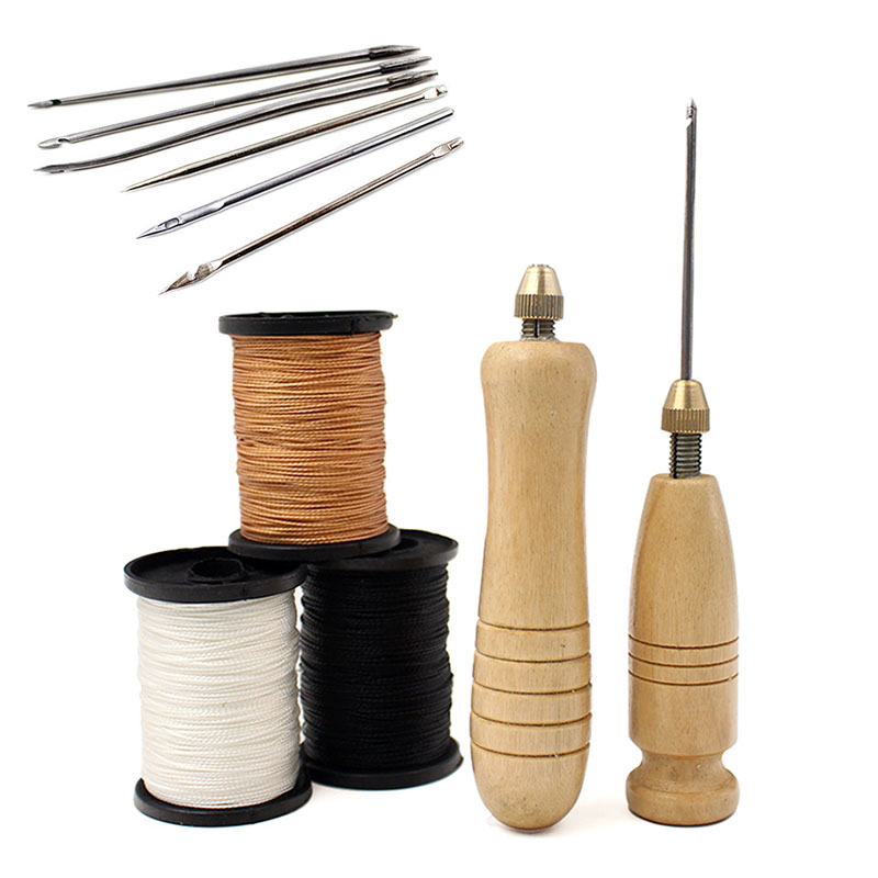 Leatherwork Needles - طقم خياطة جلد يدوي الصنع (DIY)