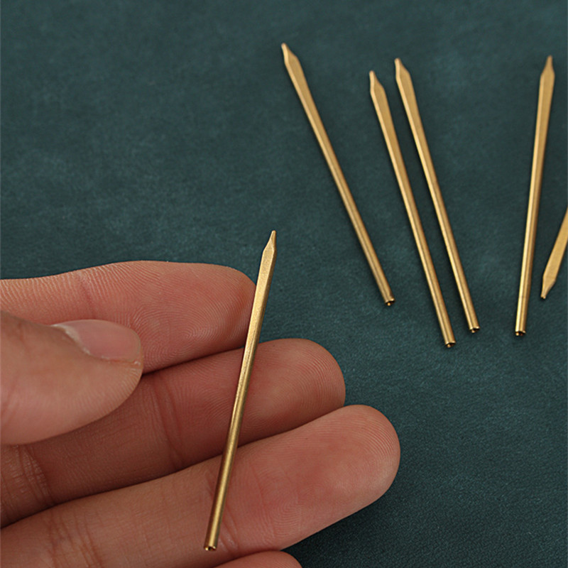 Leatherwork Needles - إبرة خياطة يدوية من النحاس برأس