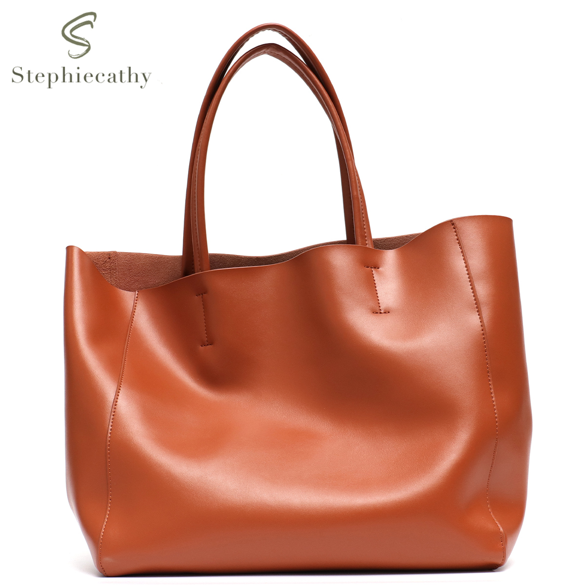 Leatherwork Workshop - الحد الأدنى حقيبة حمل كبيرة المرأة