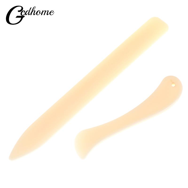 Bone Folder Tool - 2 قطعة/المجموعة العظام مجلد الحرفية أدوات