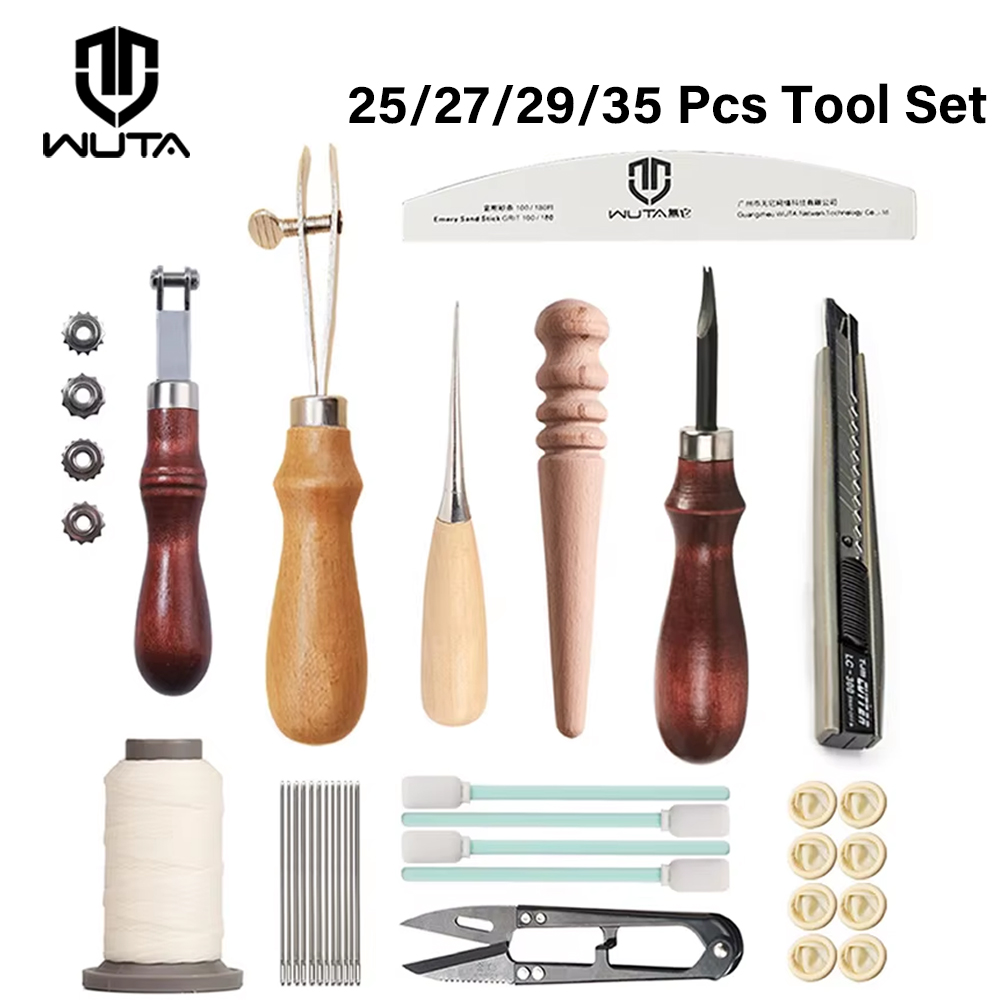 Leatherwork Beginner Tools - WUTA المهنية أدوات حرفية جلدية عدة