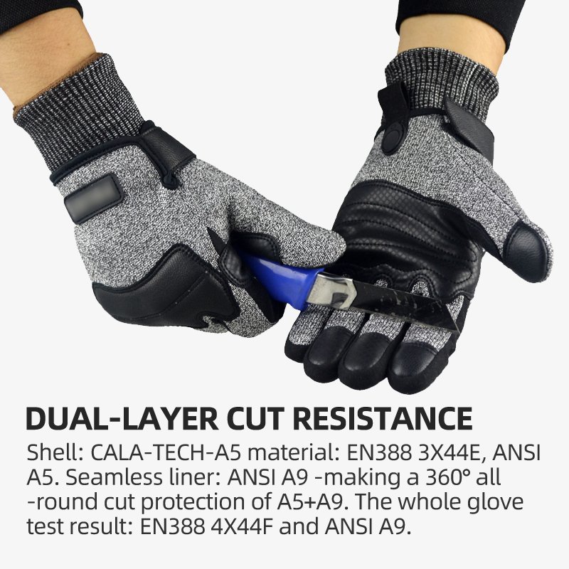 قفازات تكتيكية مضادة للقطع من  - مراجعة Leatherworking Leveling وسعره