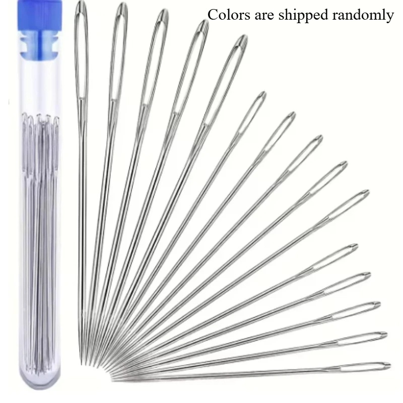 25 قطعة من إبر الخياطة كبيرة ا - مراجعة Leatherwork Needles وسعره