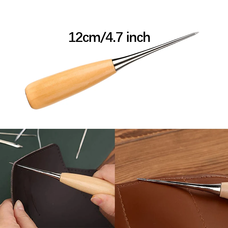 14 قطعة مجموعة الخياطة الجلدية - مراجعة Leatherwork Needles وسعره
