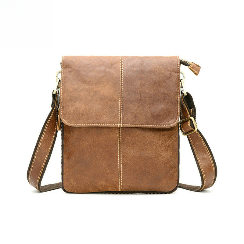 حقيبة رجالية من جلد البقر الطب - مراجعة Leather Work Bag Men وسعره