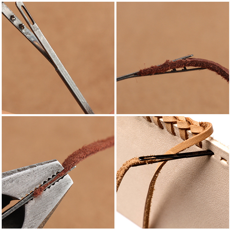 الجلود الموضوع إبرة الجلود حبل - مراجعة Leatherwork Needles وسعره