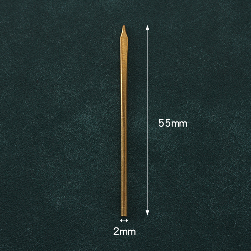 إبرة خياطة يدوية من النحاس برأ - مراجعة Leatherwork Needles وسعره