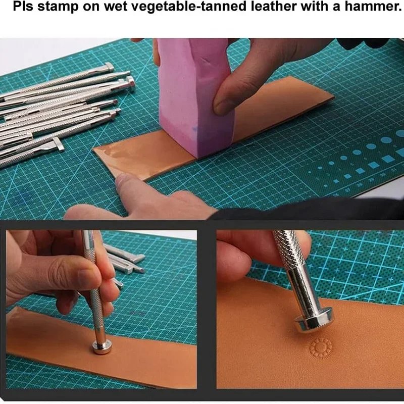 أدوات ختم الجلود لديي ، أداة ل - مراجعة Leatherwork Beginner Tools وسعره