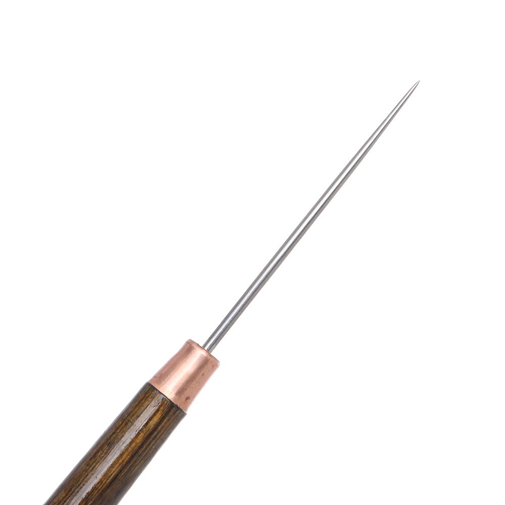 1 قطعة خياطة Awl الخشب مقبض سب - مراجعة Leatherwork Needles وسعره