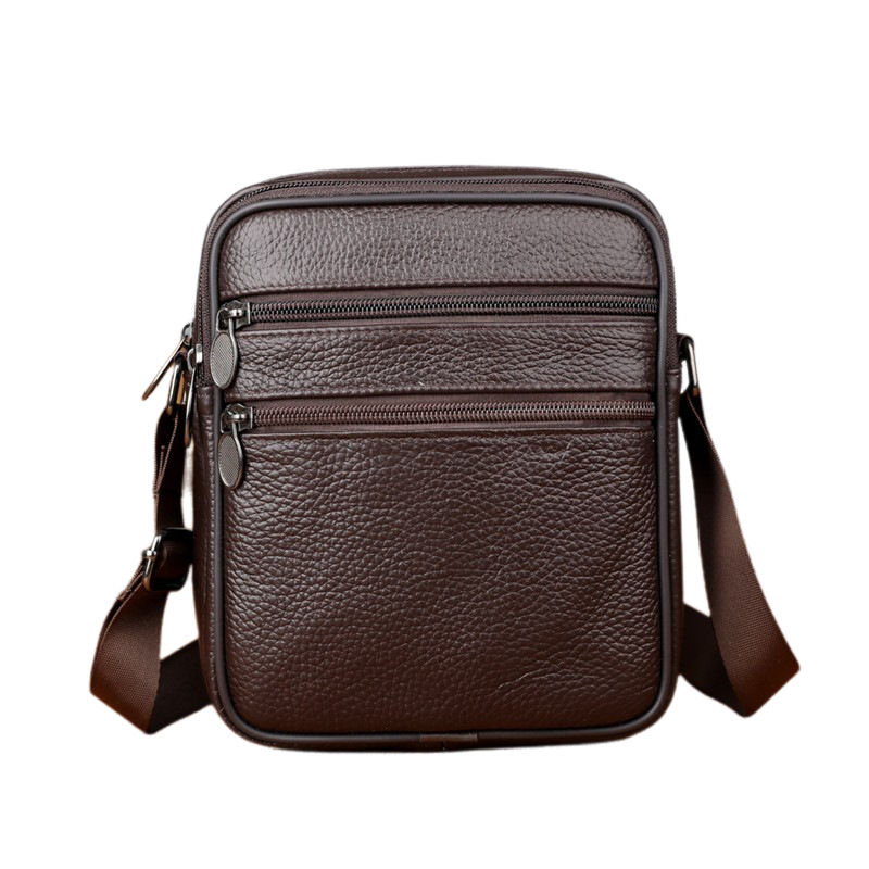 حقيبة كتف رجالية كاجوال من الج - مراجعة Leather Work Bag Men وسعره