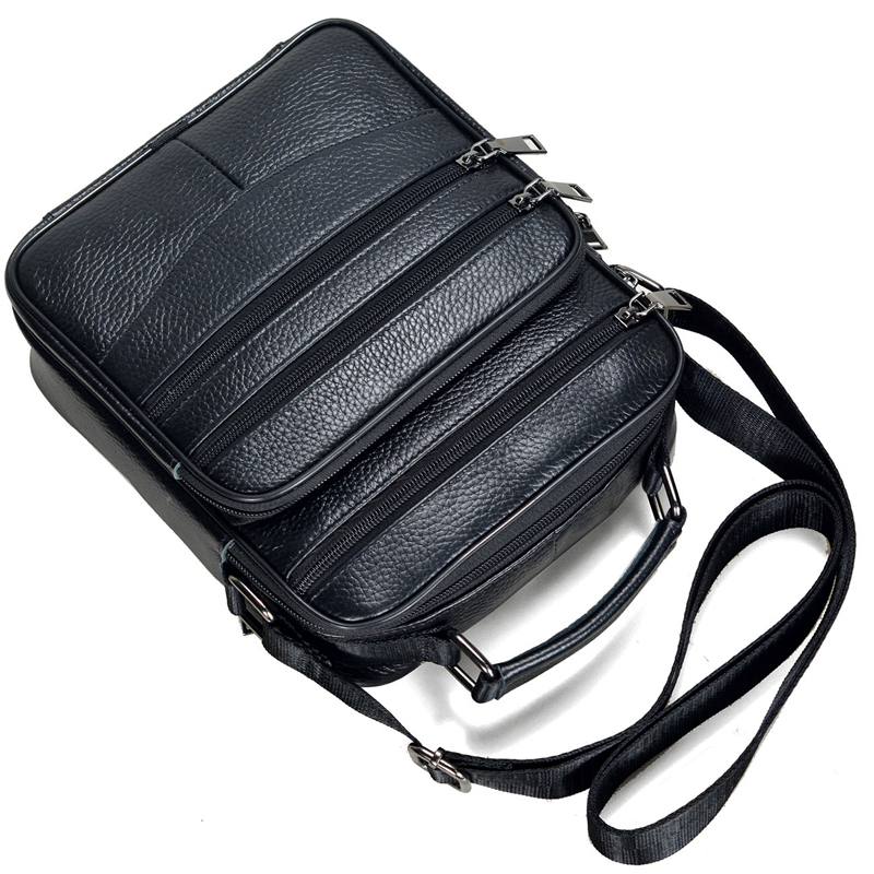 الرجال حقائب يد جلدية حقيقية ا - مراجعة Leather Work Bag Men وسعره
