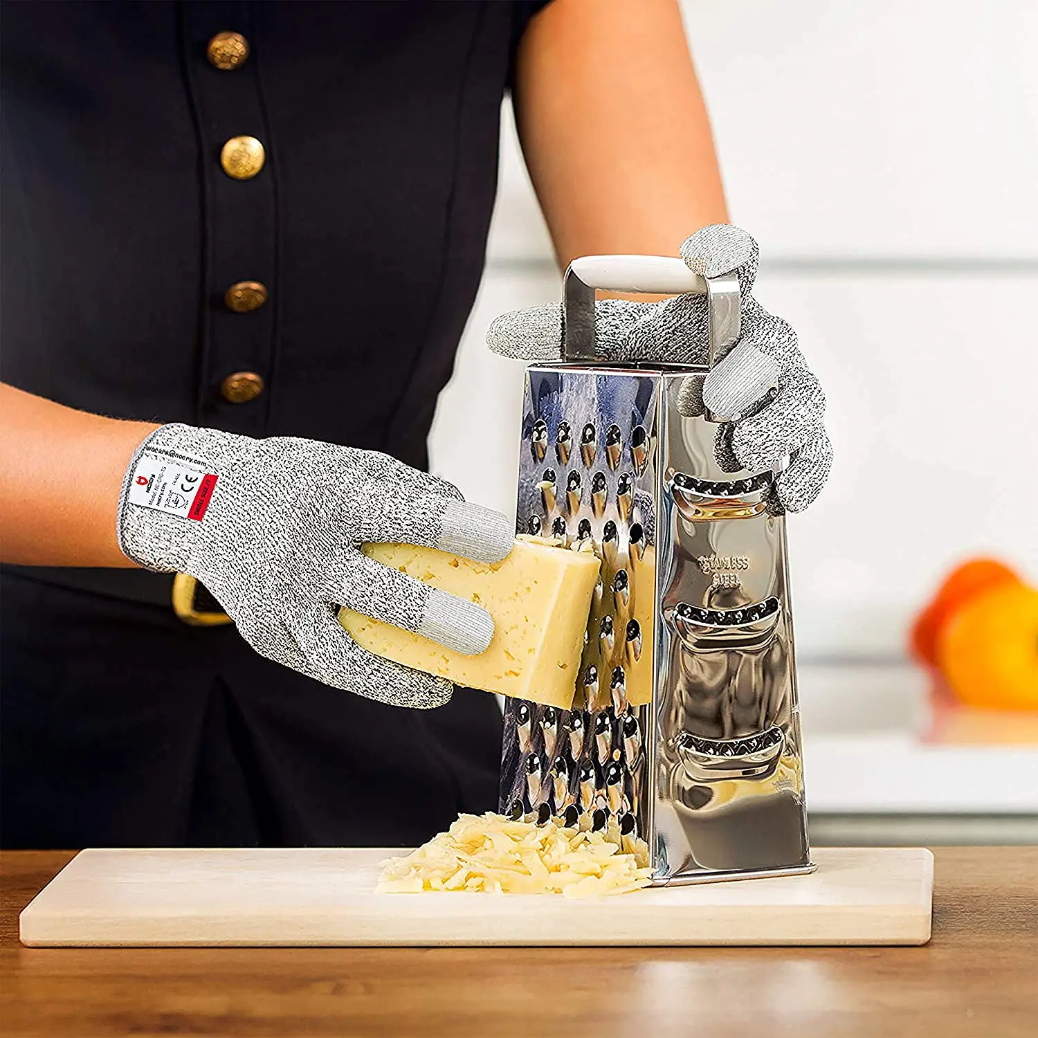 قفازات مقاومة للقطع المستوى 5  - مراجعة Leatherworking Leveling وسعره