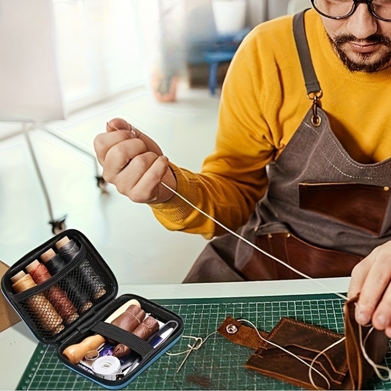 [مجموعة أدوات العمل الجلدية] ط - مراجعة Leatherwork Projects وسعره