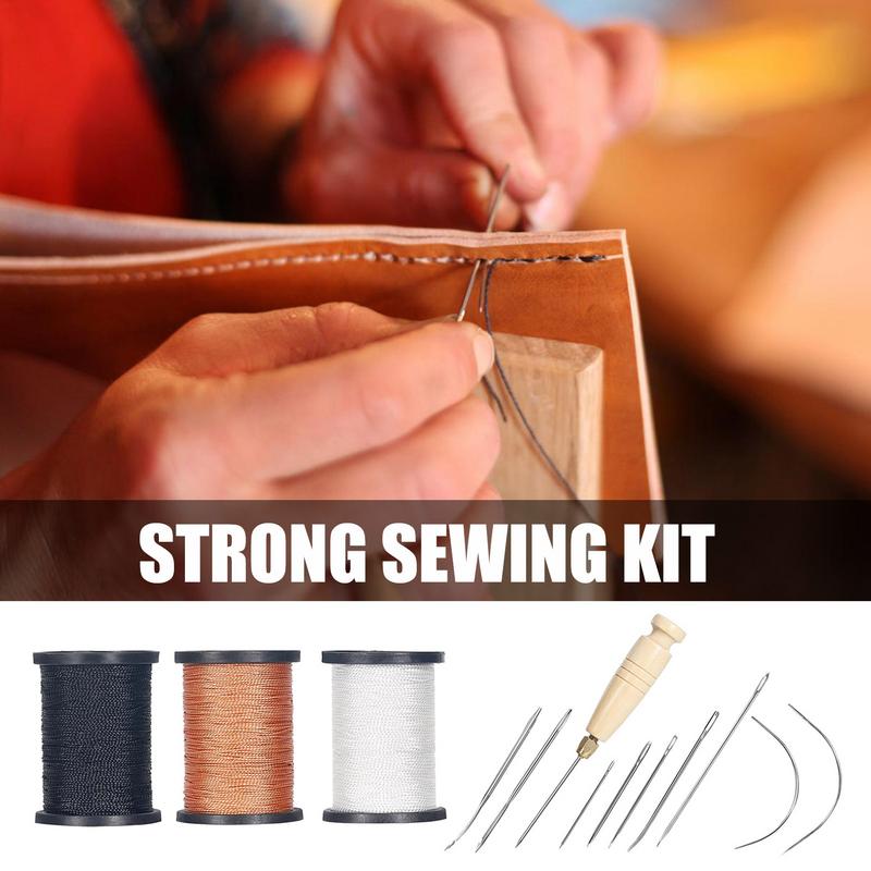 مجموعة خياطة جلدية مجموعة خياط - مراجعة Leatherwork Needles وسعره