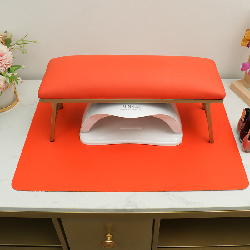 وسادة يد من الجلد الصناعي بتصم - مراجعة Leatherwork Desk وسعره