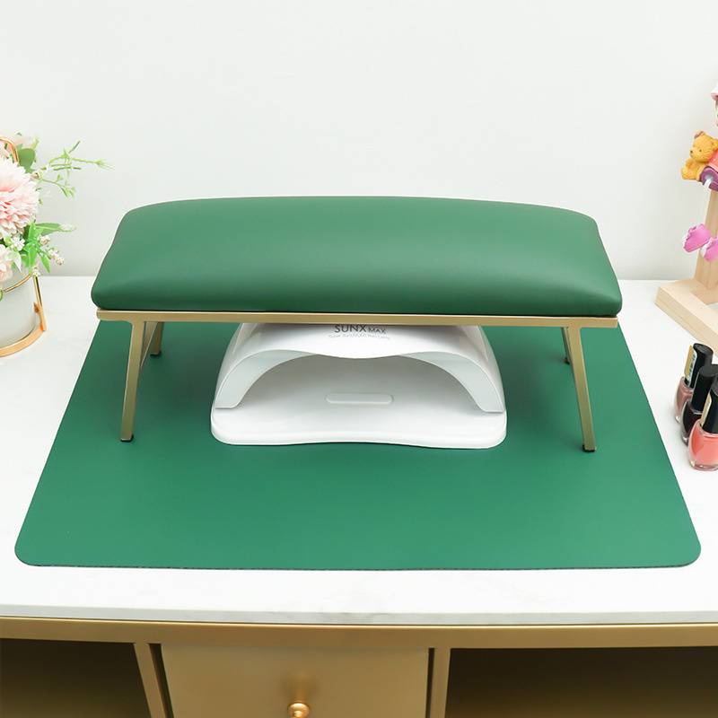 وسادة يد من الجلد الصناعي بتصم - مراجعة Leatherwork Desk وسعره