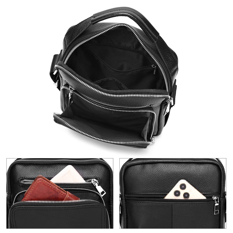 SCHLATUM جلد أصلي للرجال حقيبة - مراجعة Leather Work Bag Men وسعره