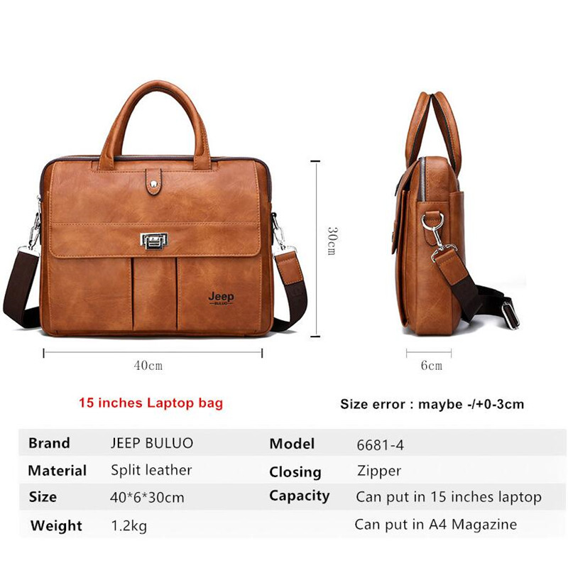 حقيبة جلدية للرجال من جيب بولو - مراجعة Leather Work Bag Men وسعره