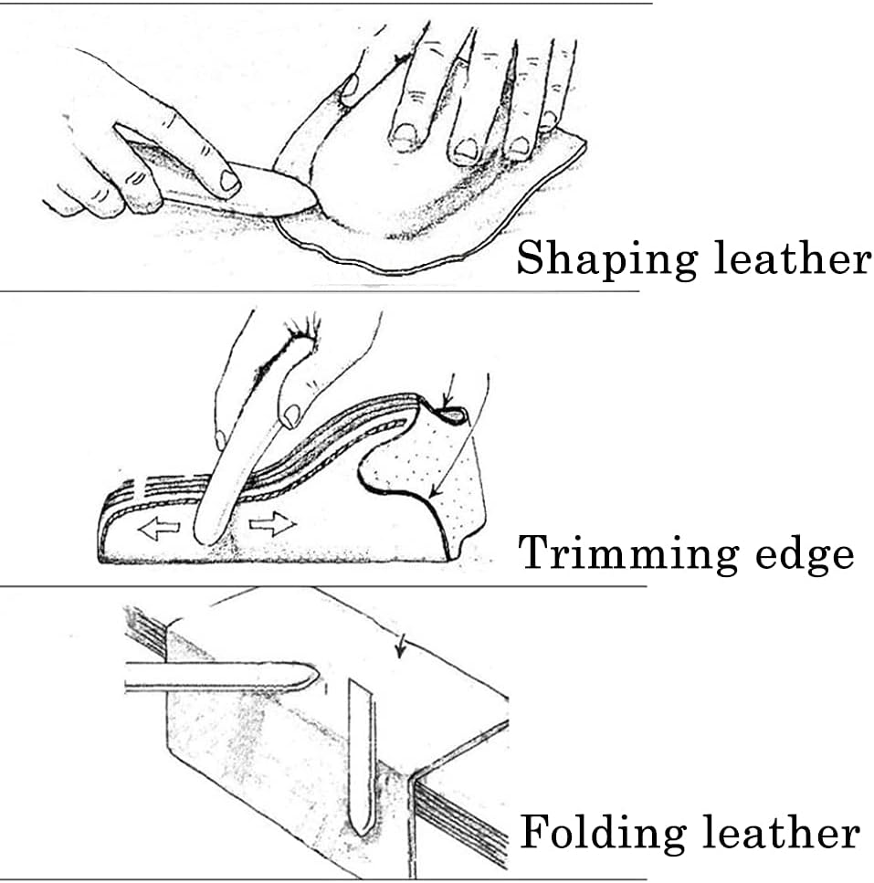 أداة حرفية احترافية من الجلد ل - مراجعة Leatherwork Projects وسعره