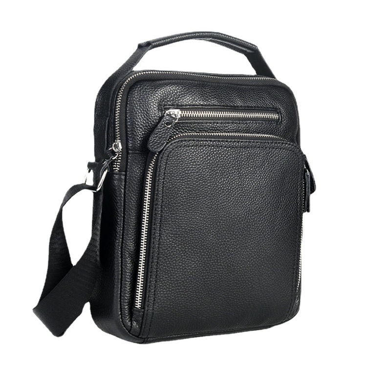 حقيبة يد رجالية من جلد البقر ا - مراجعة Leather Work Bag Men وسعره